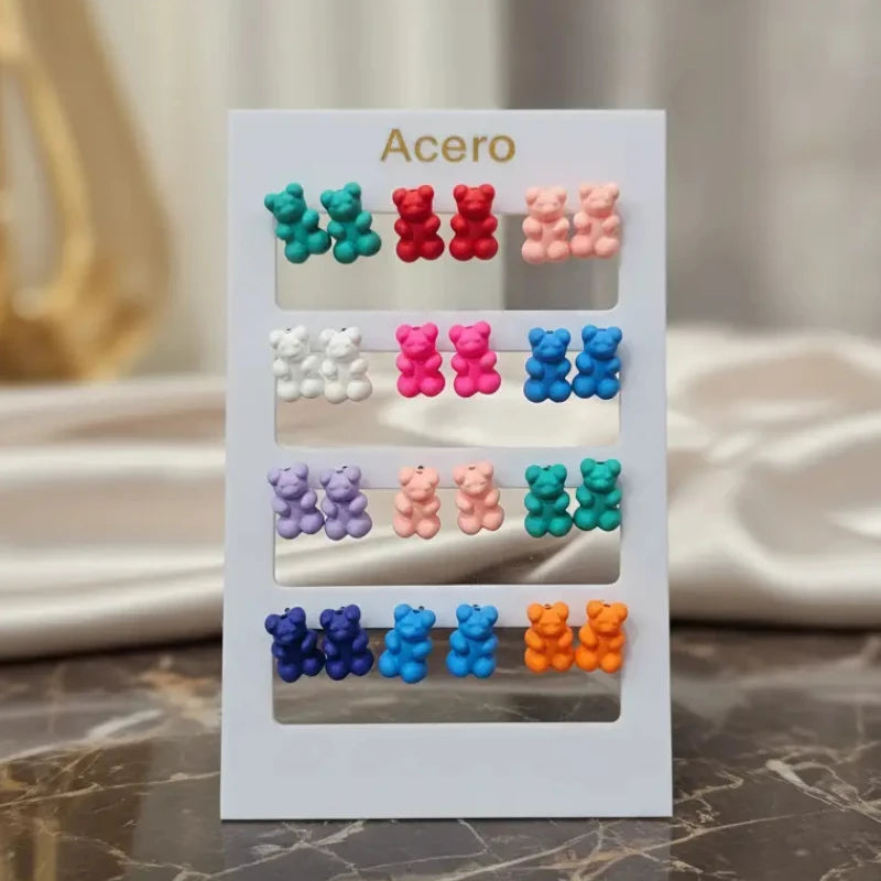 Pendientes ositos