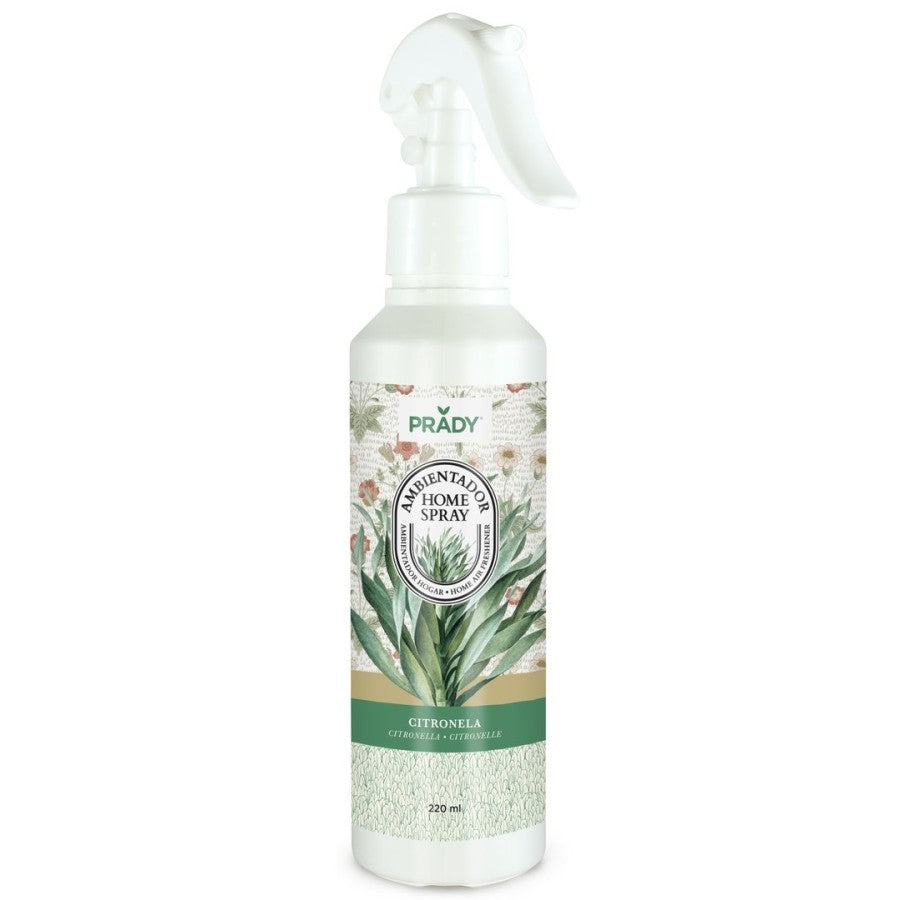 AMBIENTADOR SPRAY CITRONELA 220ML. PRADY