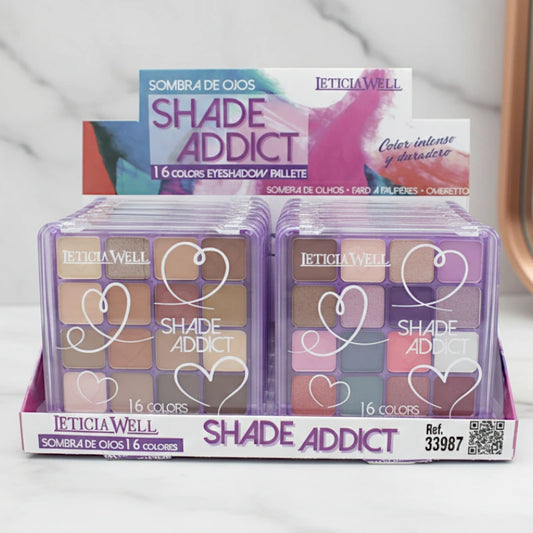 Paletas "Shade Addict", 16 colores – Leticia Well
