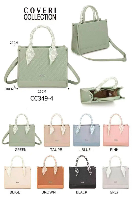 Bolso de mano verde
