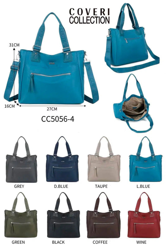 Bolso nylon azul