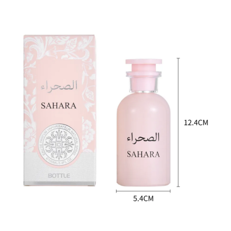 AGUA DE PERFUME CON VAPORIZADOR MUJER SAHARA